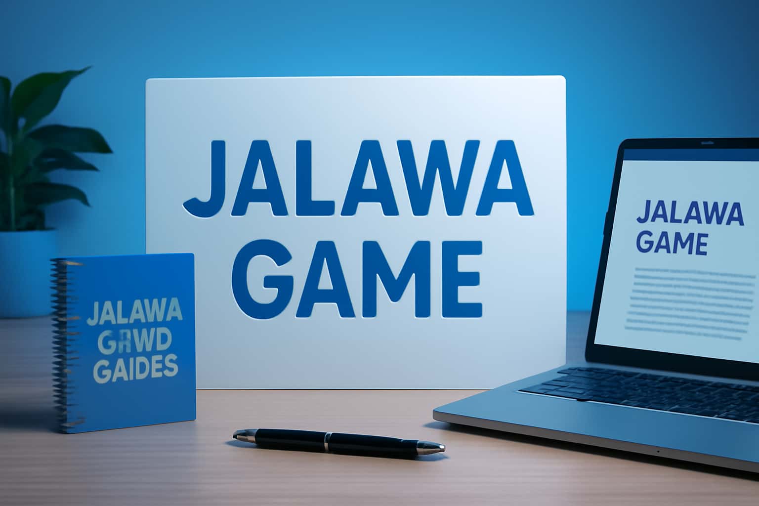 An informational scene illustrating Jalawa Game Guides