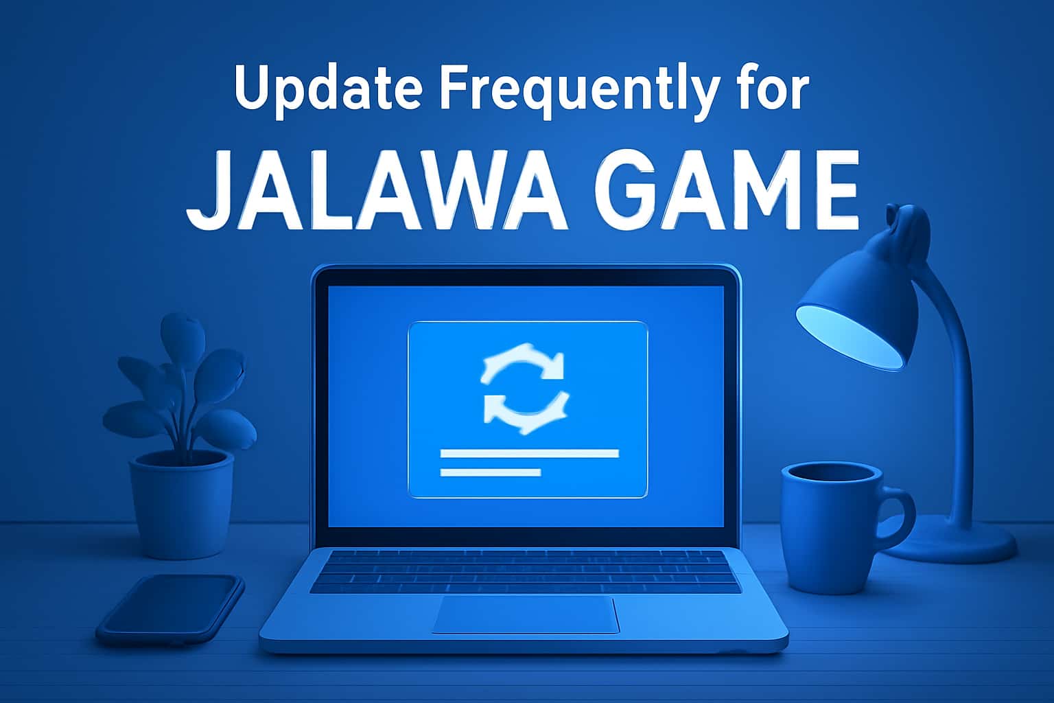 Informative illustration regarding updating Jalawa Game.