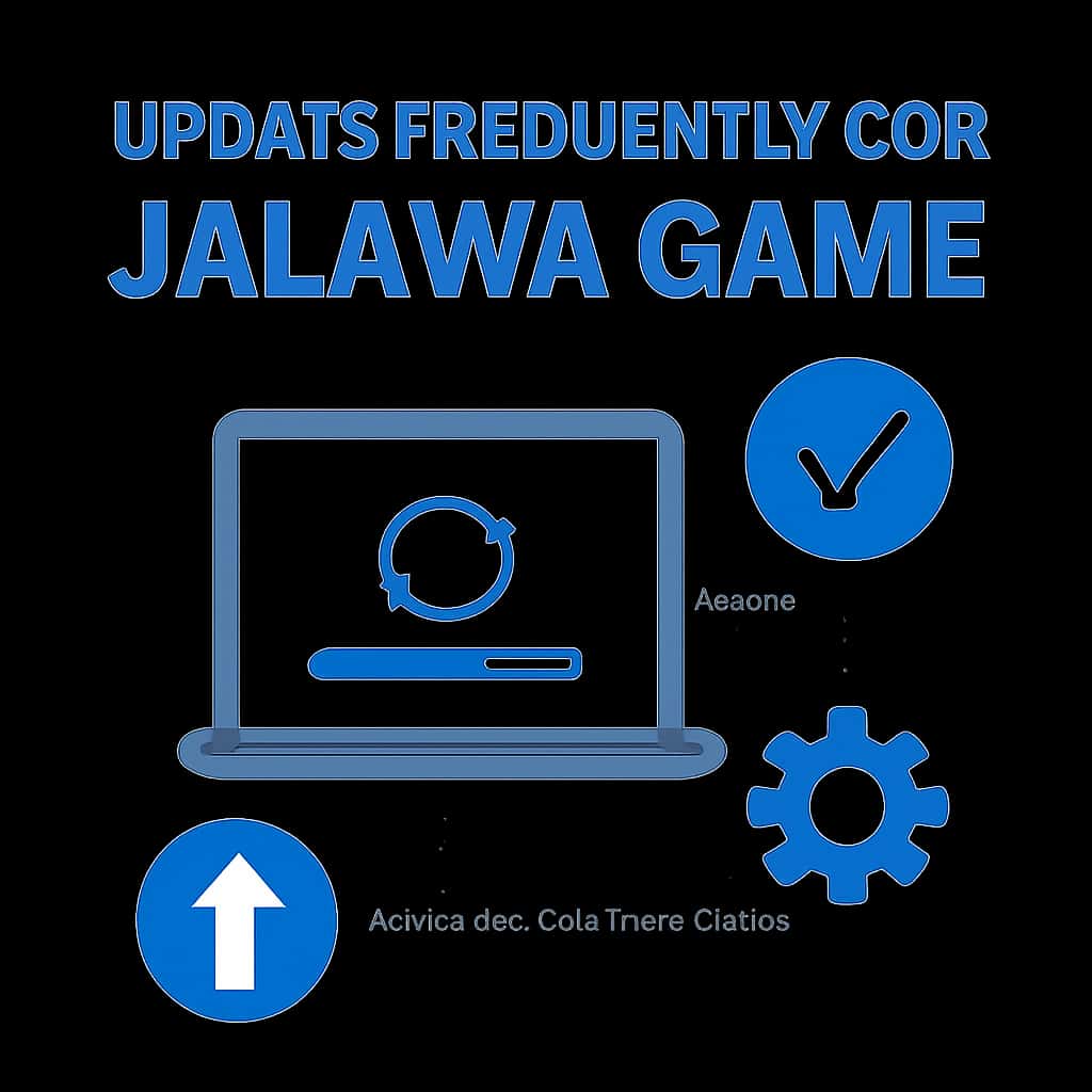 Diagram illustrating the update process for Jalawa Game.
