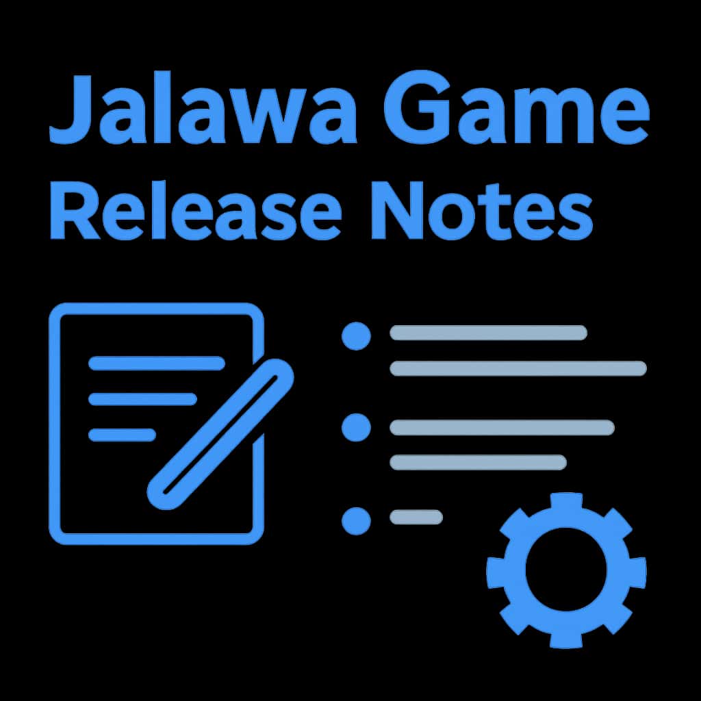 Illustration for Jalawa Game Release Notes details.